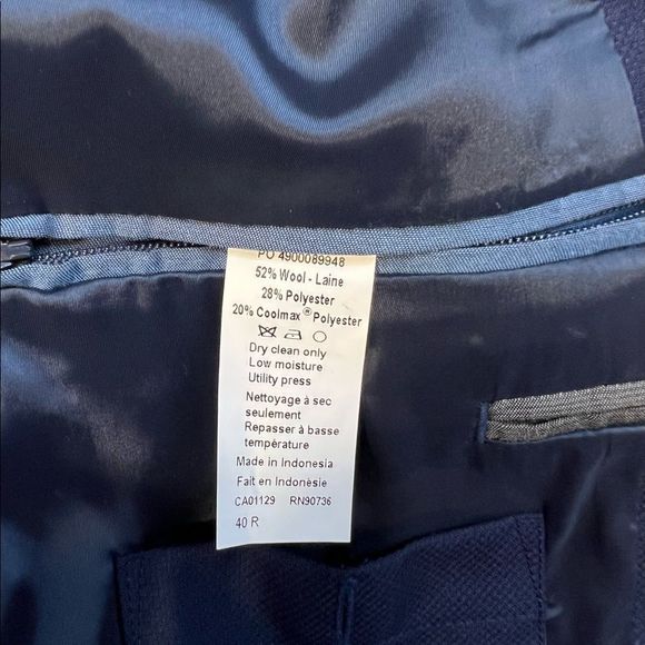 JEFFREY BANKS Wool Dress Pants - Picture 4 of 5